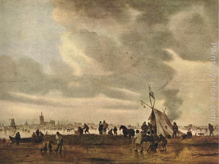 Jan van Goyen View of The Hague in Winter